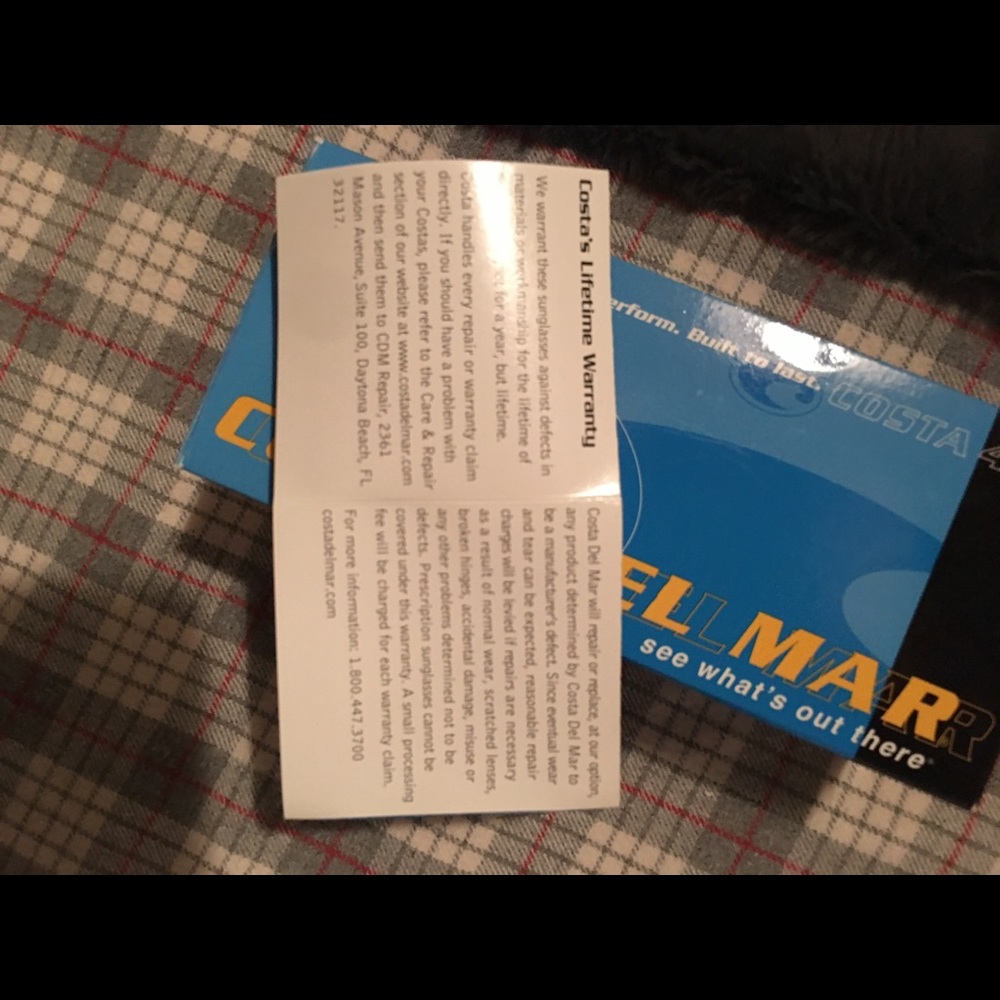 Costa del mar sunglasses - Picture 10 of 10